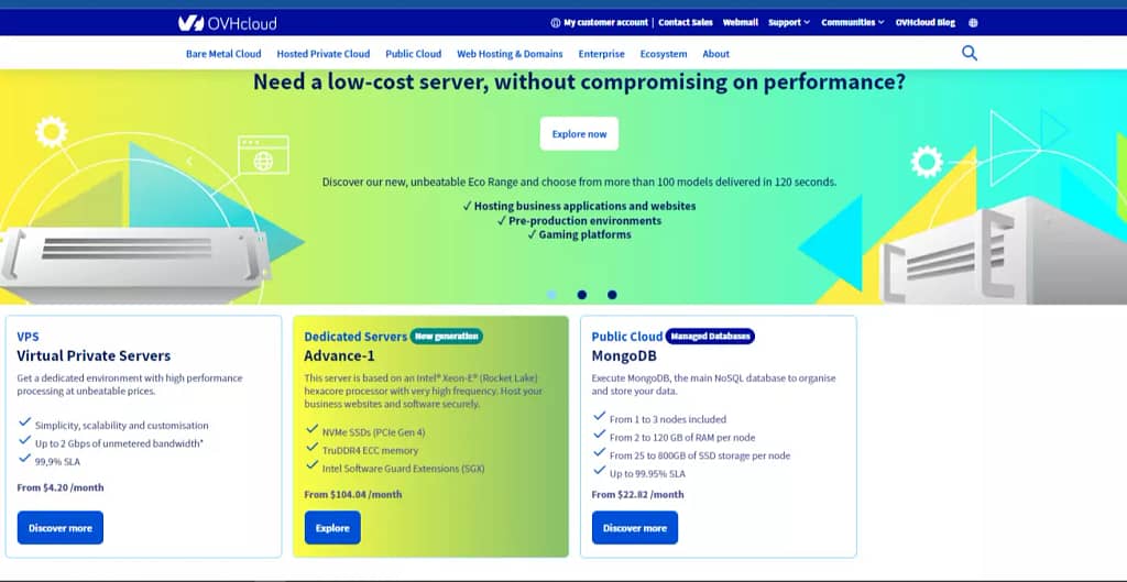 OVM Web Hosting Service